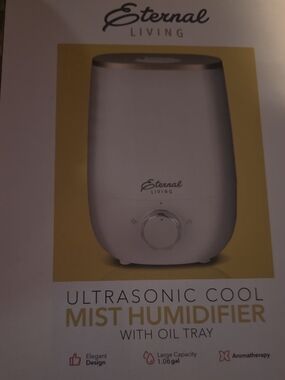 Eternal Living Cool Mist Humidifier - With Oil Tray